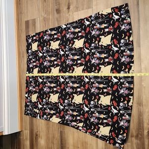 Handmade Nightmare Before Christmas themed skirt plus sized see measurements